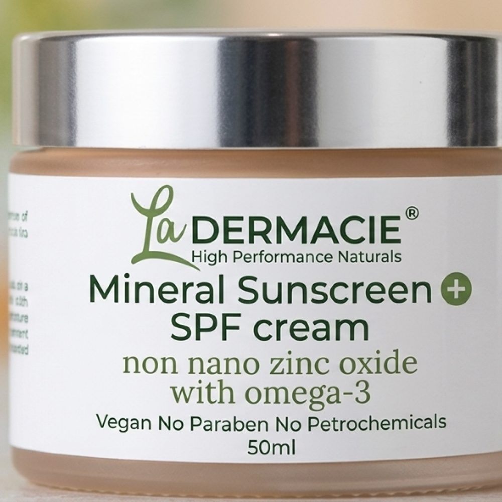 Mineral sunscreen SPF cream - tinted